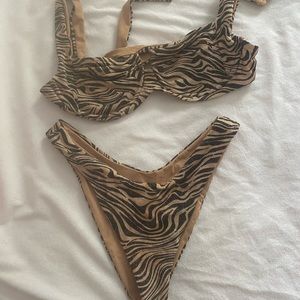 L Space Animal Instinct Bikini Set